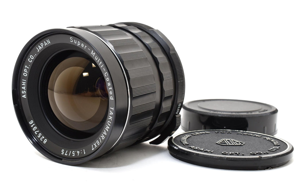 ★良品★ ペンタックス PENTAX SUPER-MULTI-COATED 6X7 75MM F4.5 中判用レンズ ★ #8733