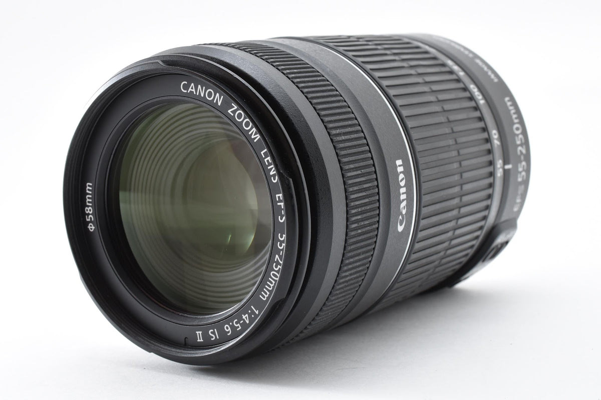 ★極上品★ キヤノン CANON EF-S 55-250mm F4-5.6 IS II 望遠ズームレンズ ★ #9384