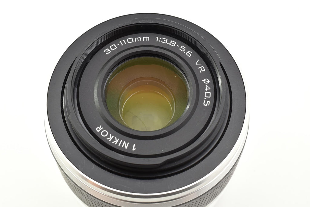 ★良品★ ニコン Nikon 1 NIKKOR VR 30-110MM F3.8-5.6 ホワイト レンズ ★ #9078