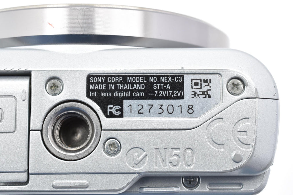 ★良品ショット数17,778回★ ソニー SONY NEX-C3 ボディ シルバー 1620万画素 ミラーレス一眼 ★ #8868