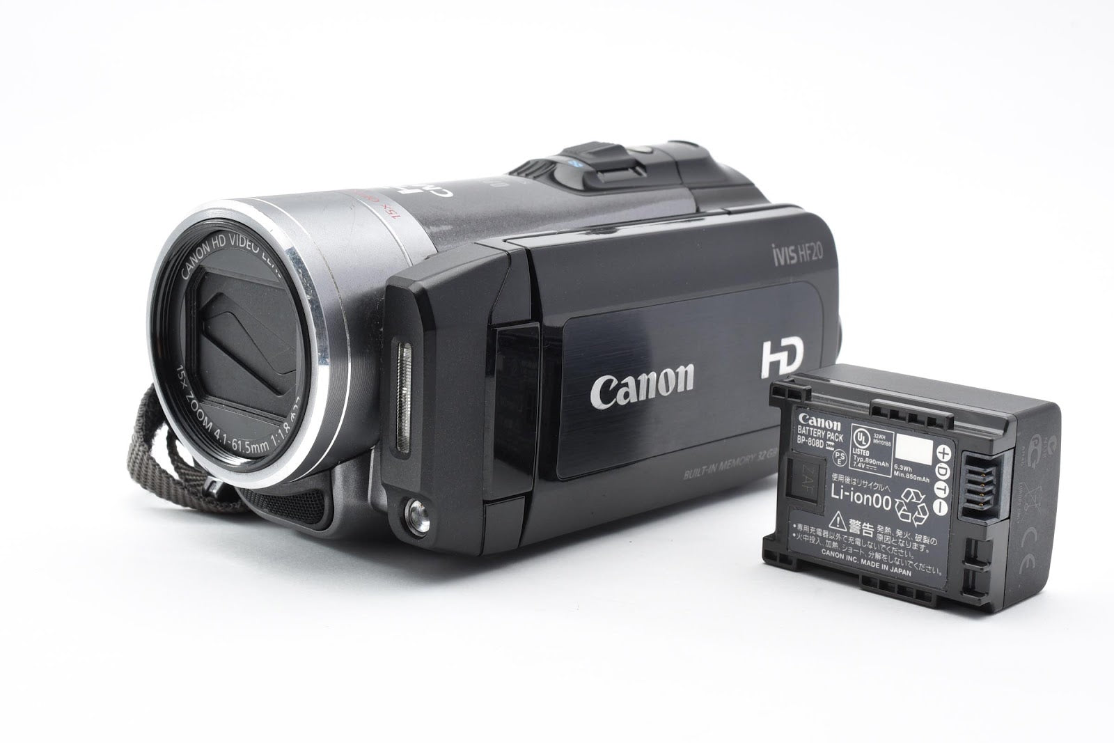 ★良品★ キャノン CANON IVIS HF20 ビデオカメラ 動作良好 ★ #8910