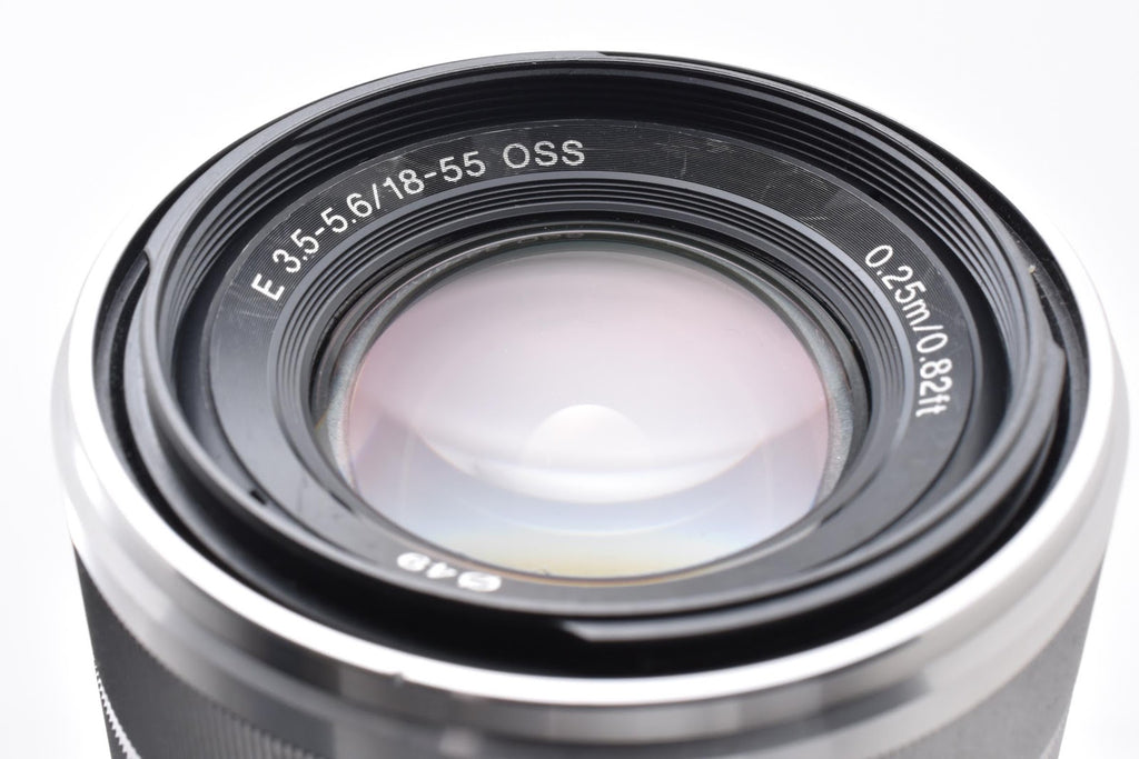 ★ ソニー SONY ショット数17,059回 NEX-C3 ボディ シルバー 18-55MM レンズキット ミラーレス ★ #9433