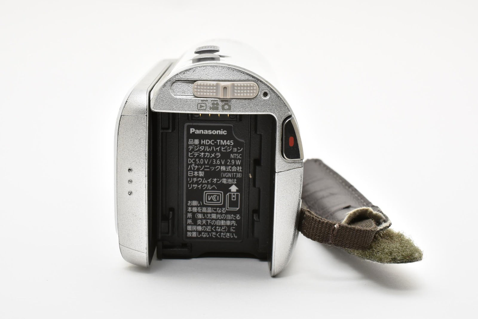 ★良品★ パナソニック Panasonic HDC-TM45 ホワイト ビデオカメラ ★ #8679