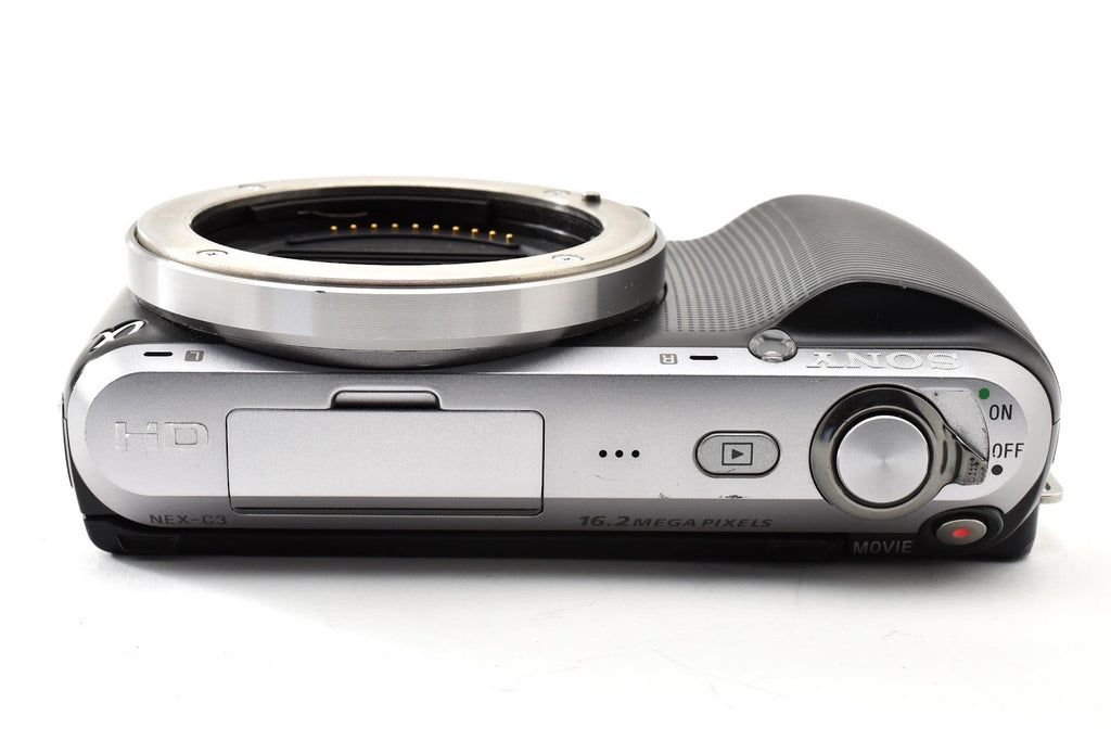 ★良品★ ソニー SONY ショット数7,341回 NEX-C3 ボディ ブラック 1620万画素 ミラーレス一眼 ★ #9318