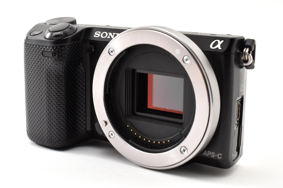 ★検品要★ ソニー SONY NEX-5T ショット数6,379回 ボディ ブラック ミラーレス 1610万画素 ★ #9314