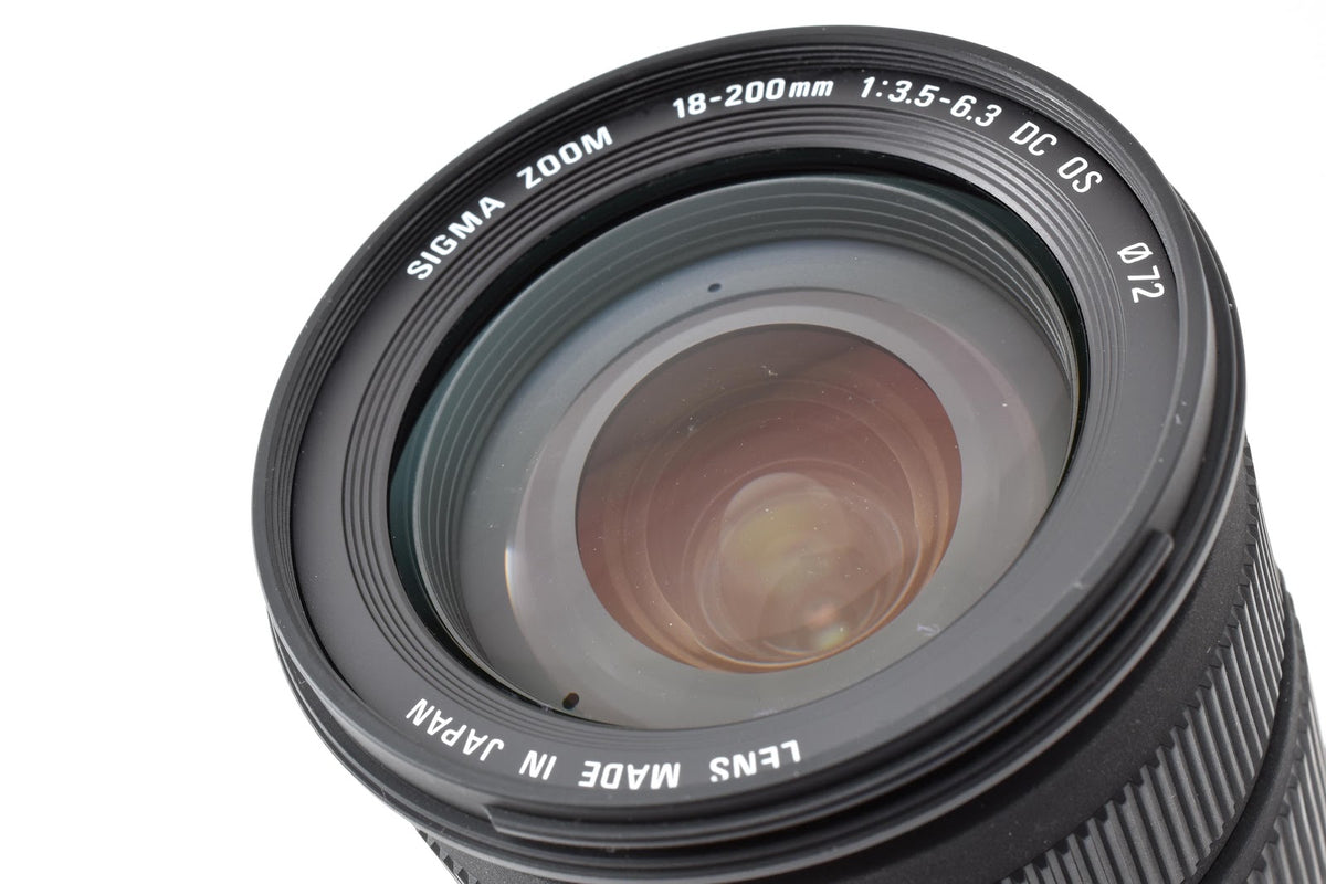 ★美品★ シグマ SIGMA 18-200M F3.5-6.3 キャノン用 DC OS デジタルカメラ用レンズ ★ #9121