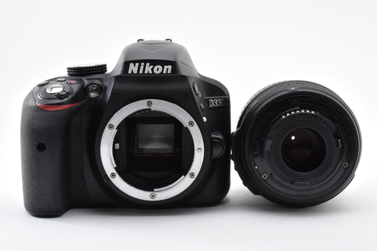 ★美品★ ニコン Nikon ショット数1,182回 D3300 ボディ AF-S NIKKOR 18-55MM レンズセット デジタル一眼レフ ★ #9274