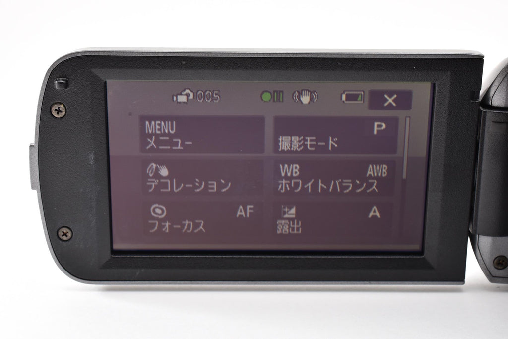 ★良品★ キヤノン CANON IVIS HF R21 シルバー ビデオカメラ ★ #8928