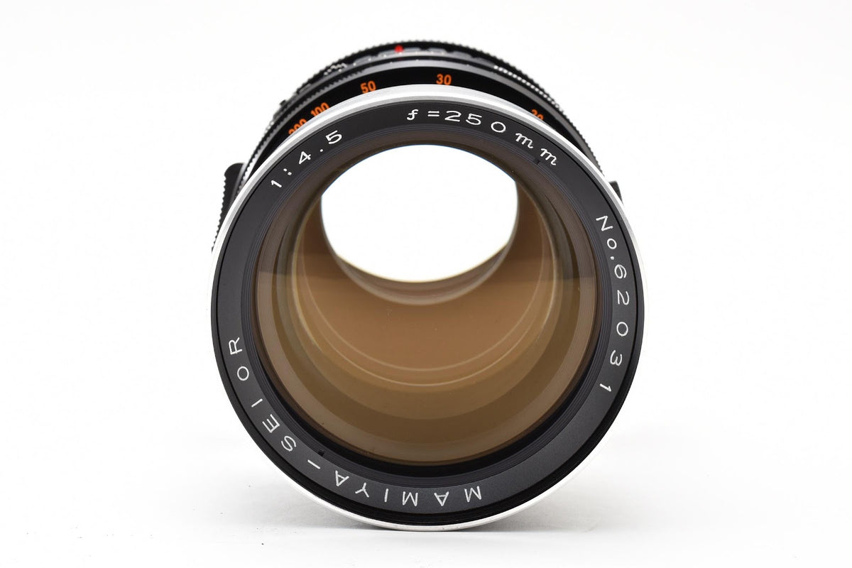 ★美品★ マミヤ MAMIYA MAMIYA-SEKOR 250MM F4.5 Cナシ 中判レンズ ★ #9456
