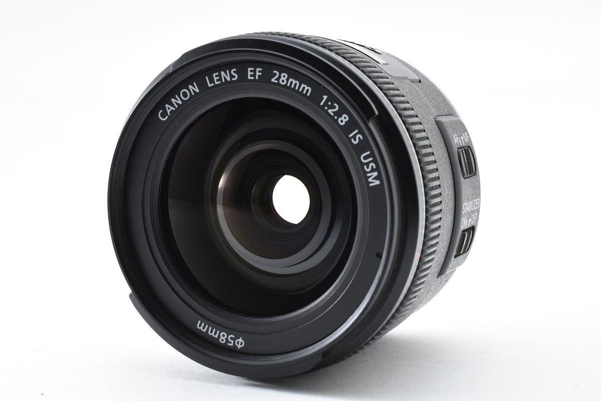 ★良品★ キヤノン CANON EF 28MM F2.8 IS USM 一眼レフ用レンズ ★ #9385