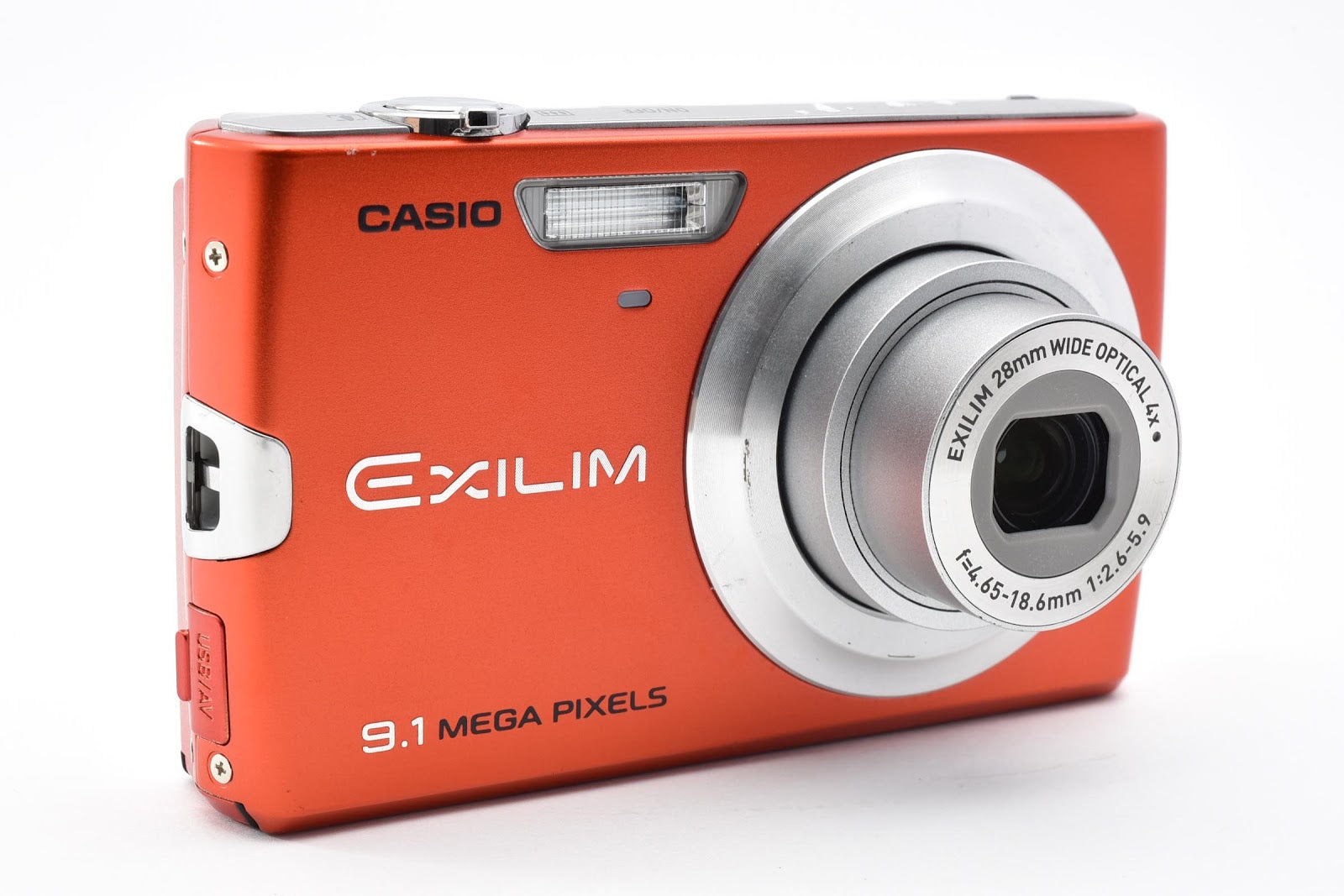 ★良品★ カシオ CASIO EX-Z250 オレンジ デジタルカメラ ★ #8888