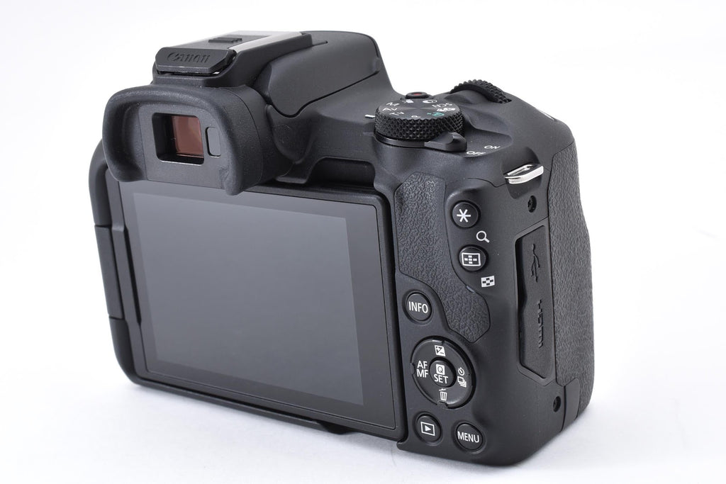 ★現状品★ キヤノン CANON EOS R50 ボディ ブラック ミラーレス一眼 液晶表示難あり 外観良好 ★ #8915