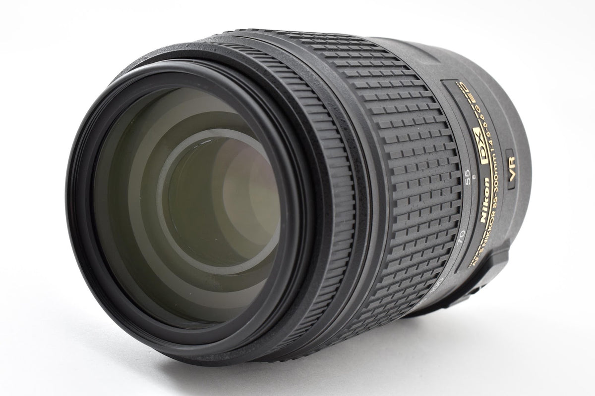 ★良品★ ニコン Nikon AF-S DX 55-300MM F4.5-5.6G ED VR 望遠レンズ ★ #9120