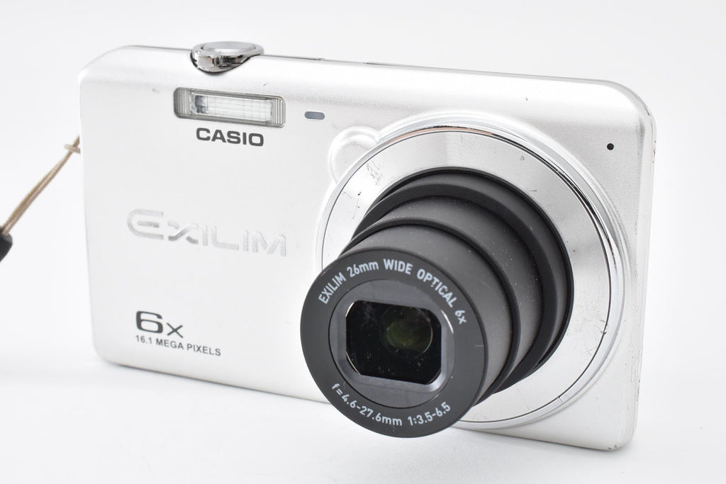 ★良品★ カシオ CASIO EX-ZS28 シルバー デジタルカメラ ★ #9098
