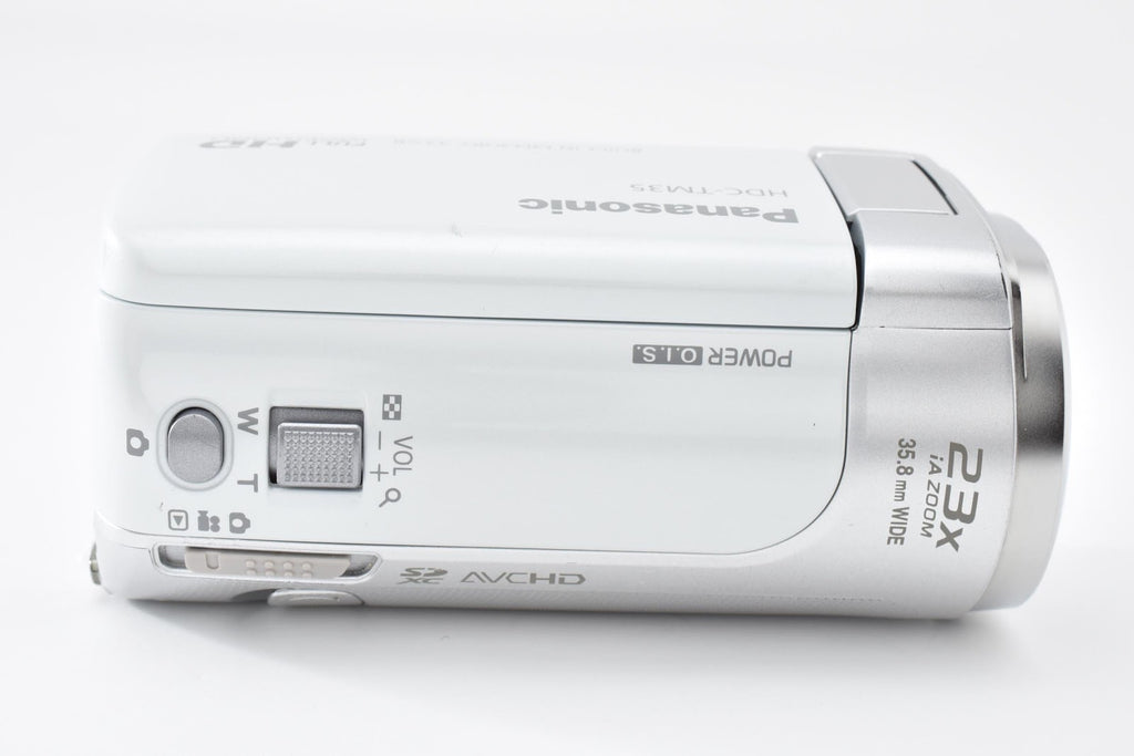 ★良品★ パナソニック Panasonic HDC-TM35(ホワイト) ビデオカメラ 小スレ動作品 ★ #8587