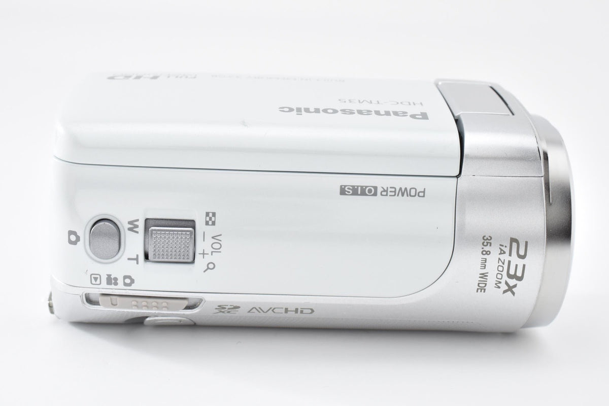 ★良品★ パナソニック Panasonic HDC-TM35(ホワイト) ビデオカメラ 小スレ動作品 ★ #8587