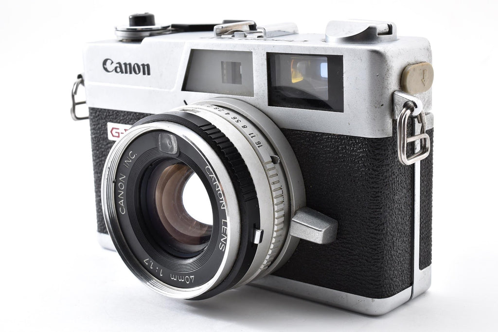 ★良品★ キャノン CANON キャノネット QL17 G-III QL シルバー フィルムカメラ ★ #8856