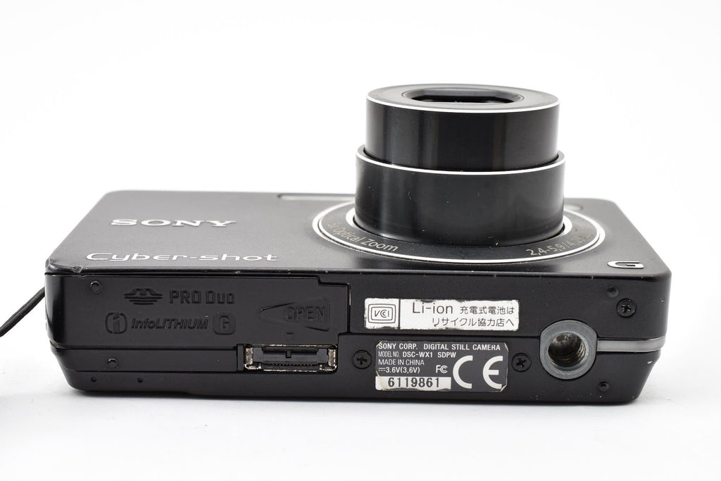 ★良品★ ソニー SONY DSC-WX1 ブラック デジタルカメラ 小スレあり 動作良好 ★ #8964