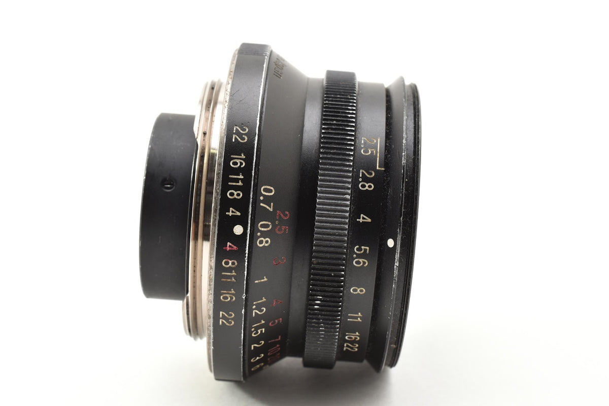 ★良品★ フォクトレンダー Voigtlander COLOR-SKOPAR 35MM F2.5C ブラック L39 単焦点レンズ ★ #9076