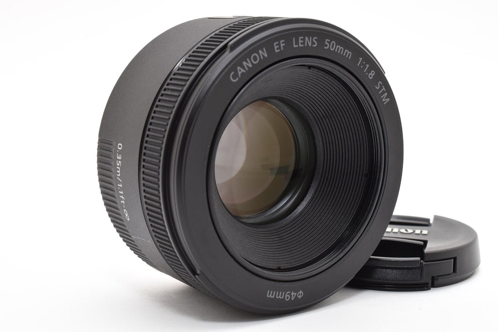 ★美品★ キヤノン CANON EF 50MM F1.8 STM 単焦点レンズ ★ #8763