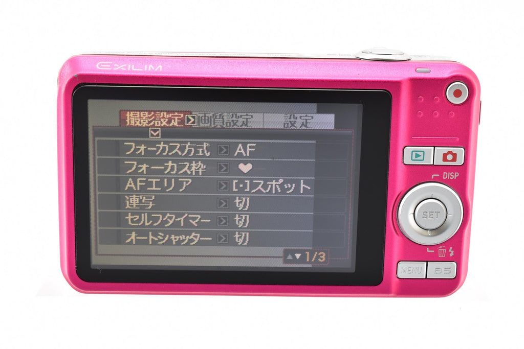★良品★ カシオ CASIO EX-Z80 ビビットピンク 810万画素 デジタルカメラ ★ #9449