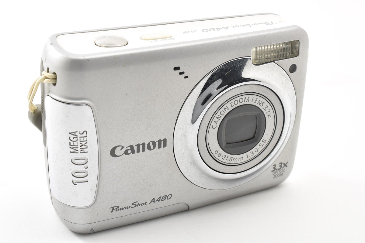 ★美品★ キャノン CANON POWERSHOT A480 コンパクトデジタルカメラ 外観良好 動作確認済 ★ #9238