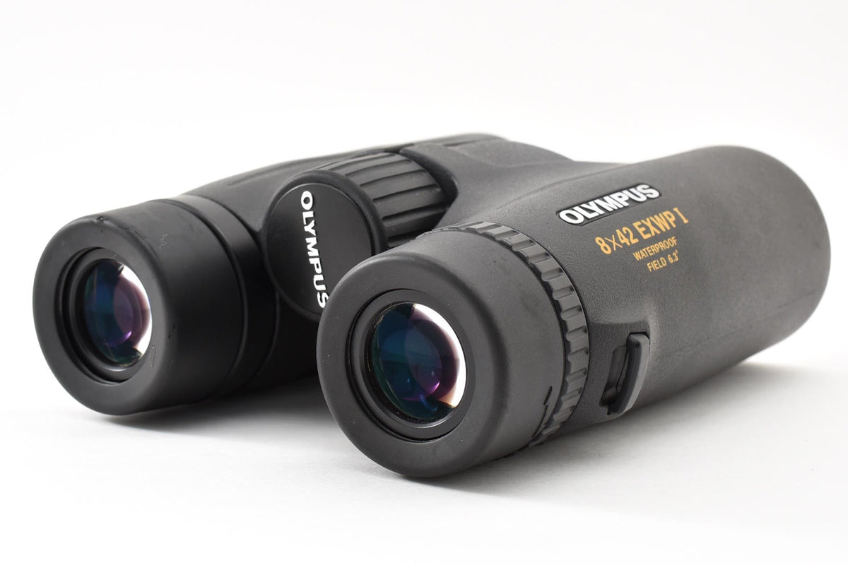 ★美品★ オリンパス Olympus 8×42 EXWP I 双眼鏡 外観良好 光学クリア 動作OK! ★ #9220