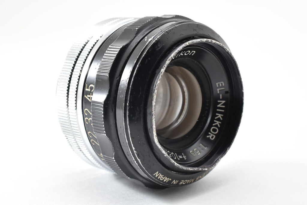 ★現状品★ ニコン Nikon EL-NIKKOR 105MM F5.6 レンズ クモリ 歪み 傷あり 現状品 動作問題なし ★ #9152