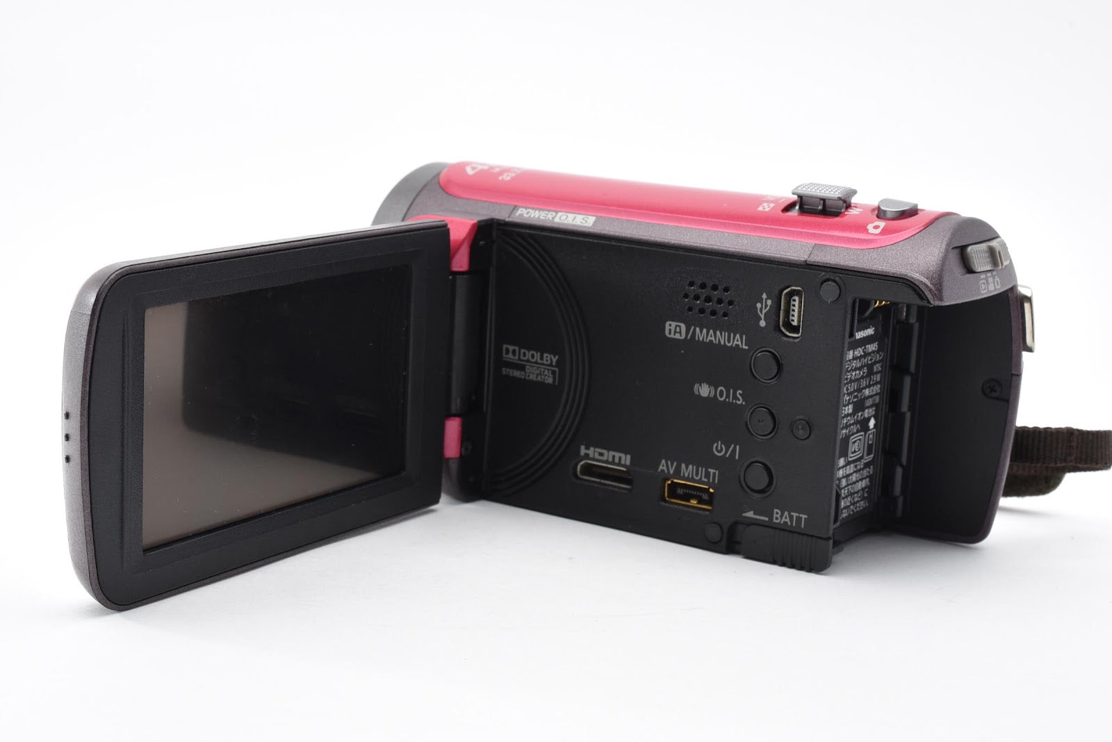 ★美品★ パナソニック Panasonic ビデオカメラ HDC-TM45 バッテリー/充電器付き ★ #8898