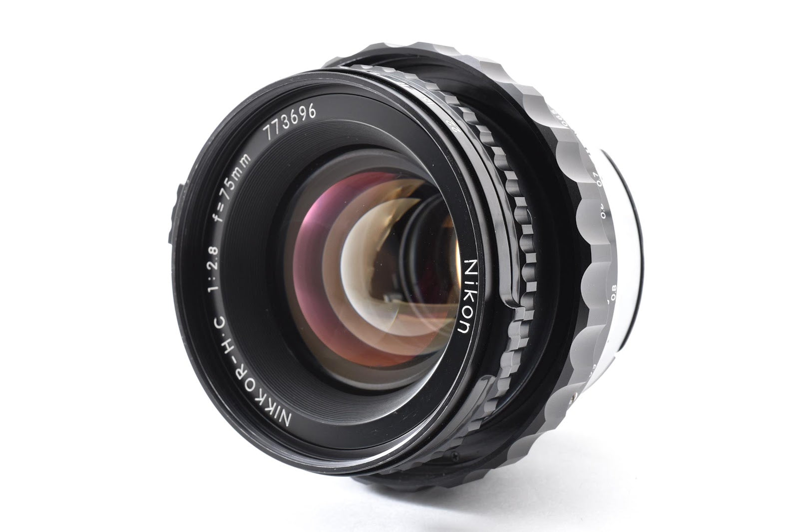 ★美品★ ゼンザブロニカ ZENZABRONICA NIKKOR-H C 75MM F2.8 アダプタ付き 中判レンズ 美品 ★ #8846