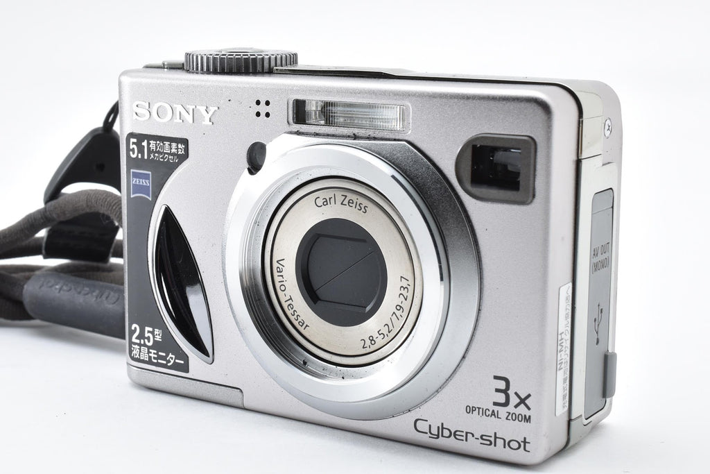 ★美品★ ソニー SONY DSC-W5 シルバー デジタルカメラ 美品 動作確認済 ★ #9375
