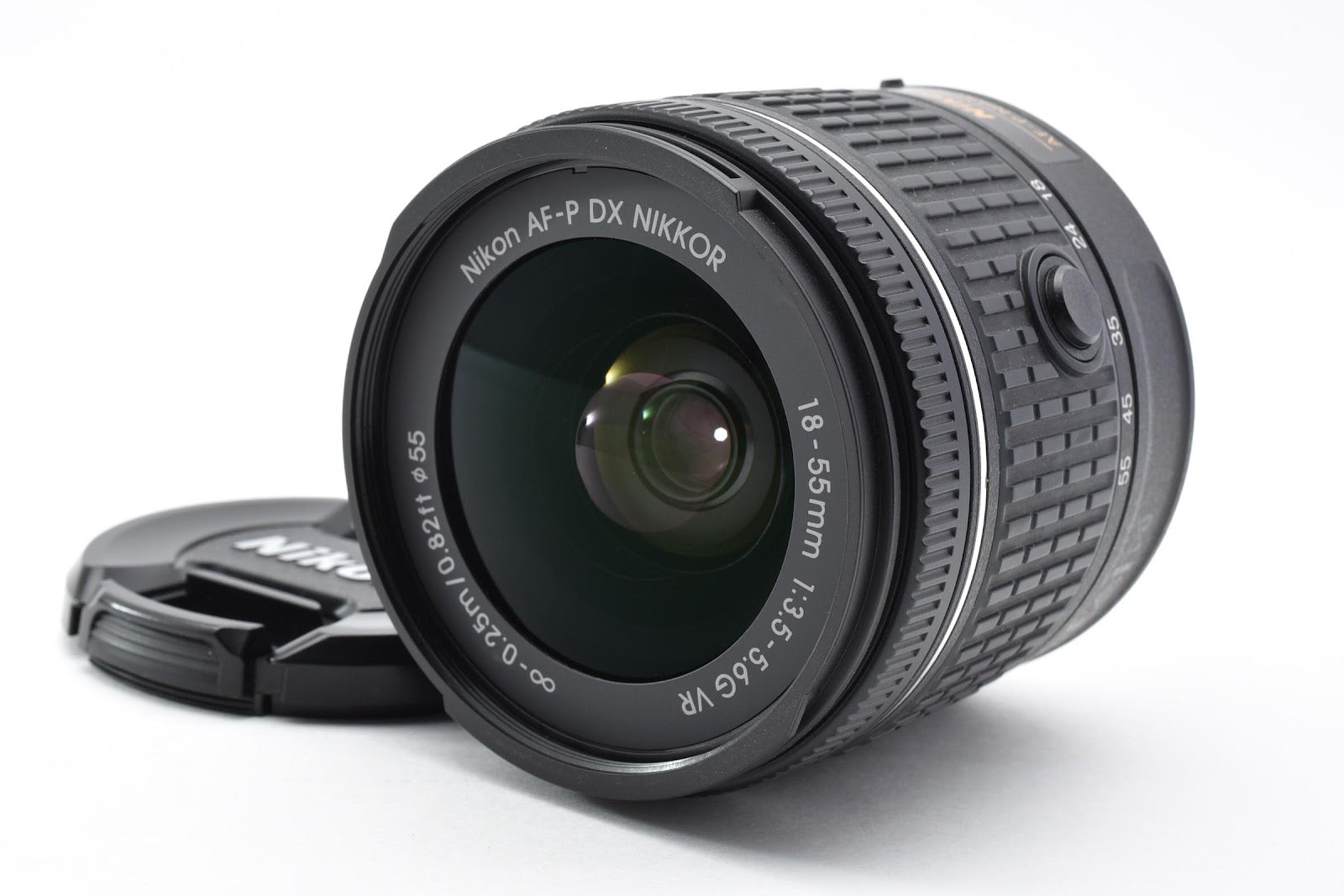 ★美品★ ニコン Nikon AF-P DX 18-55MM F3.5-5.6G VR 標準ズームレンズ ★ #8899