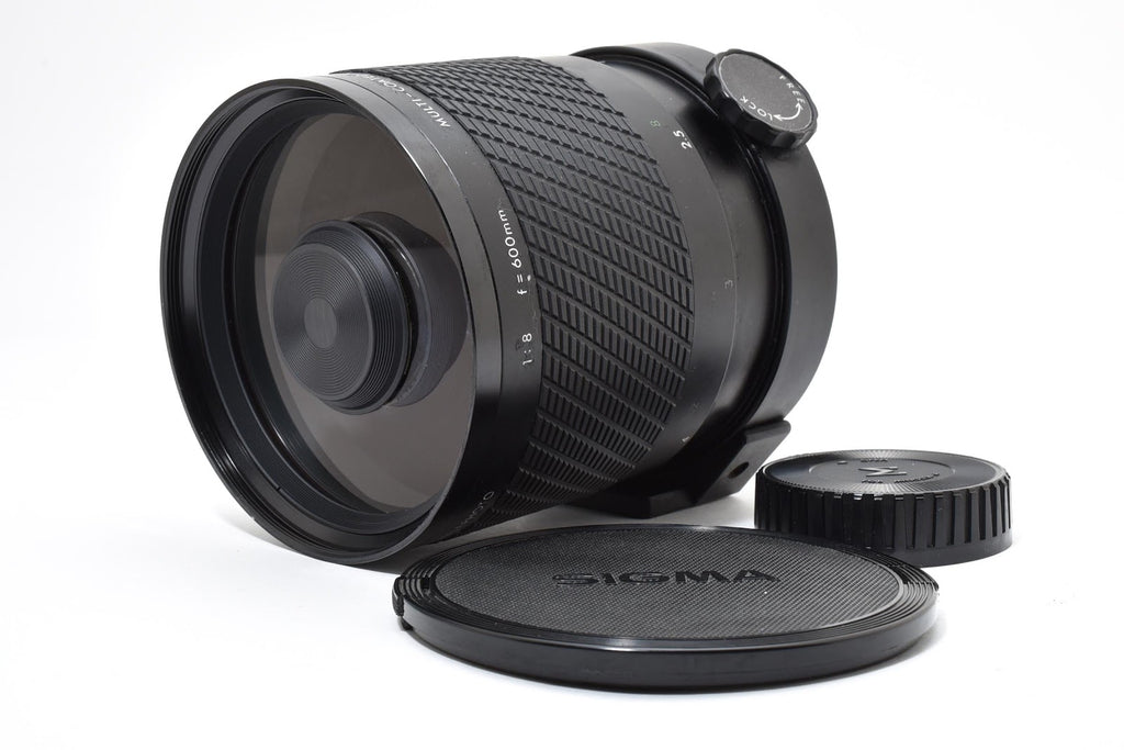 ★実用★ シグマ SIGMA MF 600MM F8 ミラー ミノルタ 一眼レフ用レンズ ★ #8719