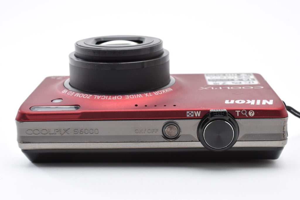 ★現状品★ ニコン Nikon COOLPIX S6000 RED 1420万画素 コンパクトデジタルカメラ ★ #9306