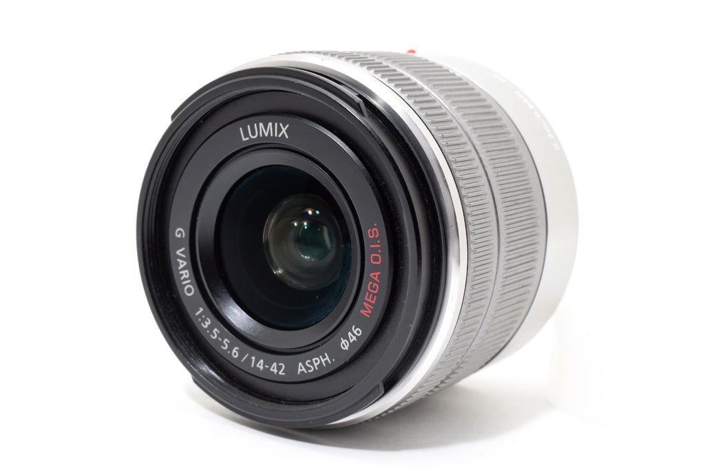 ★美品★ パナソニック Panasonic LUMIX G VARIO 14-42MM/F3.5-5.6 II ASPH./MEGA O.I.S. 交換レンズ ★ #8705