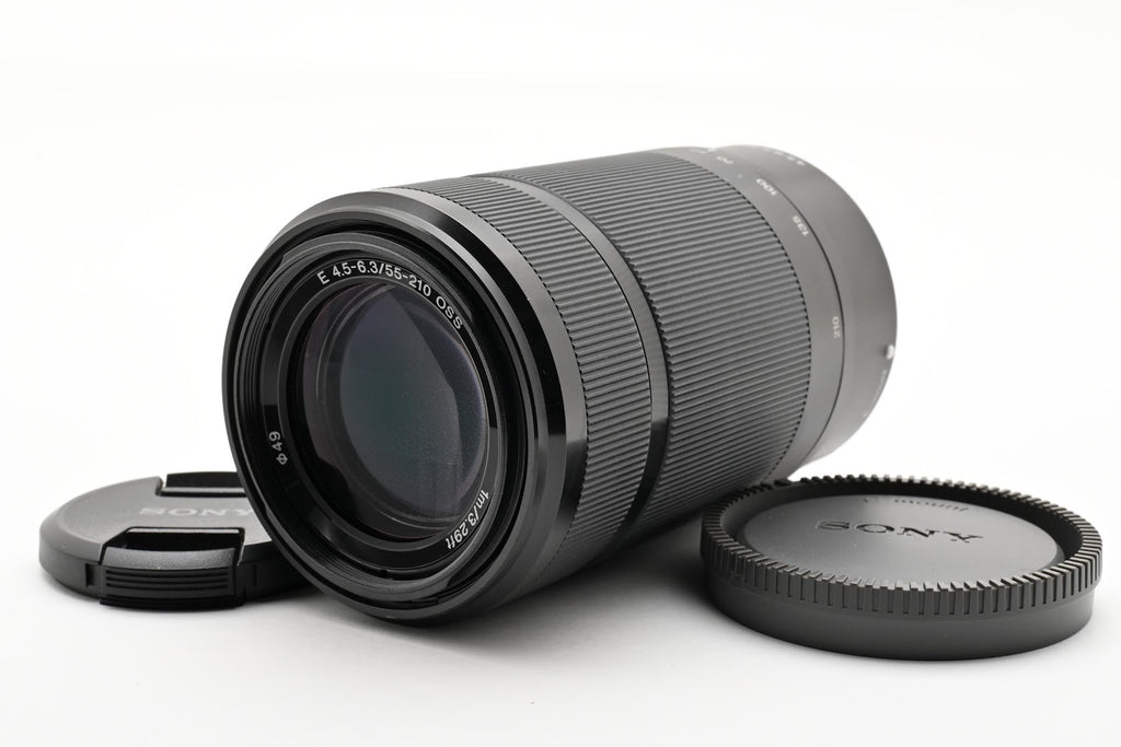 ★良品★ ソニー SONY E 55-210MM F4.5-6.3 OSS SEL55210 ブラック 望遠ズームレンズ ★ #9401