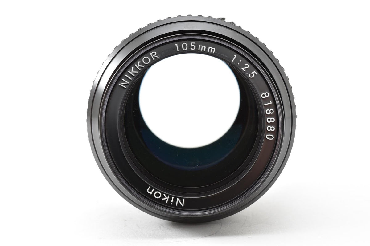★美品★ ニコン Nikon AI NIKKOR 105MM F2.5 単焦点 マニュアルフォーカス レンズ 光学クリア 動作問題なし ★ #9204