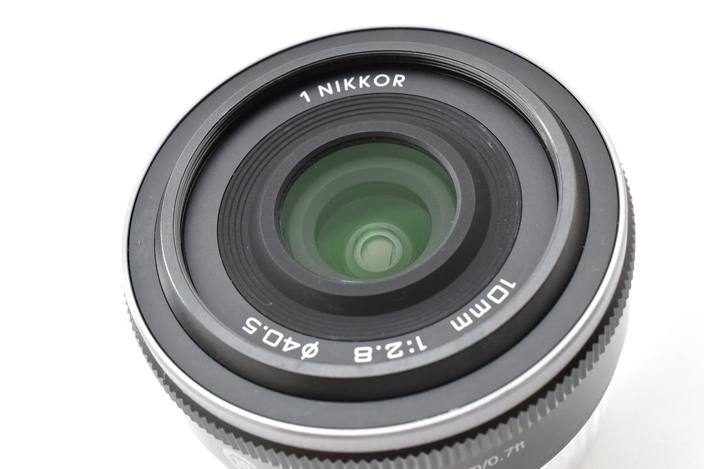 ★良品★ ニコン Nikon 1 NIKKOR 10MM F2.8 ブラック レンズ ★ #9104