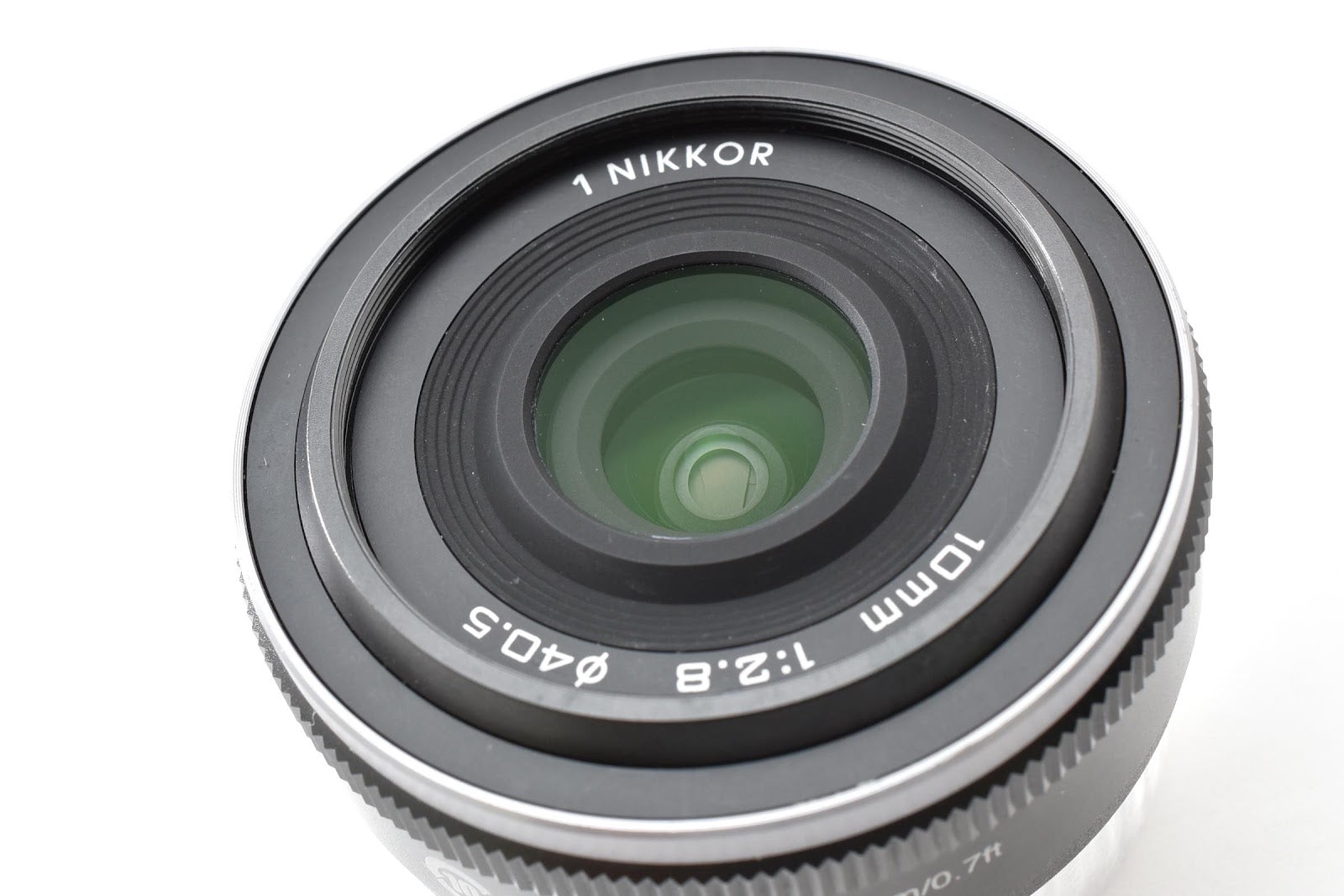 ★良品★ ニコン Nikon 1 NIKKOR 10MM F2.8 ブラック レンズ ★ #9104
