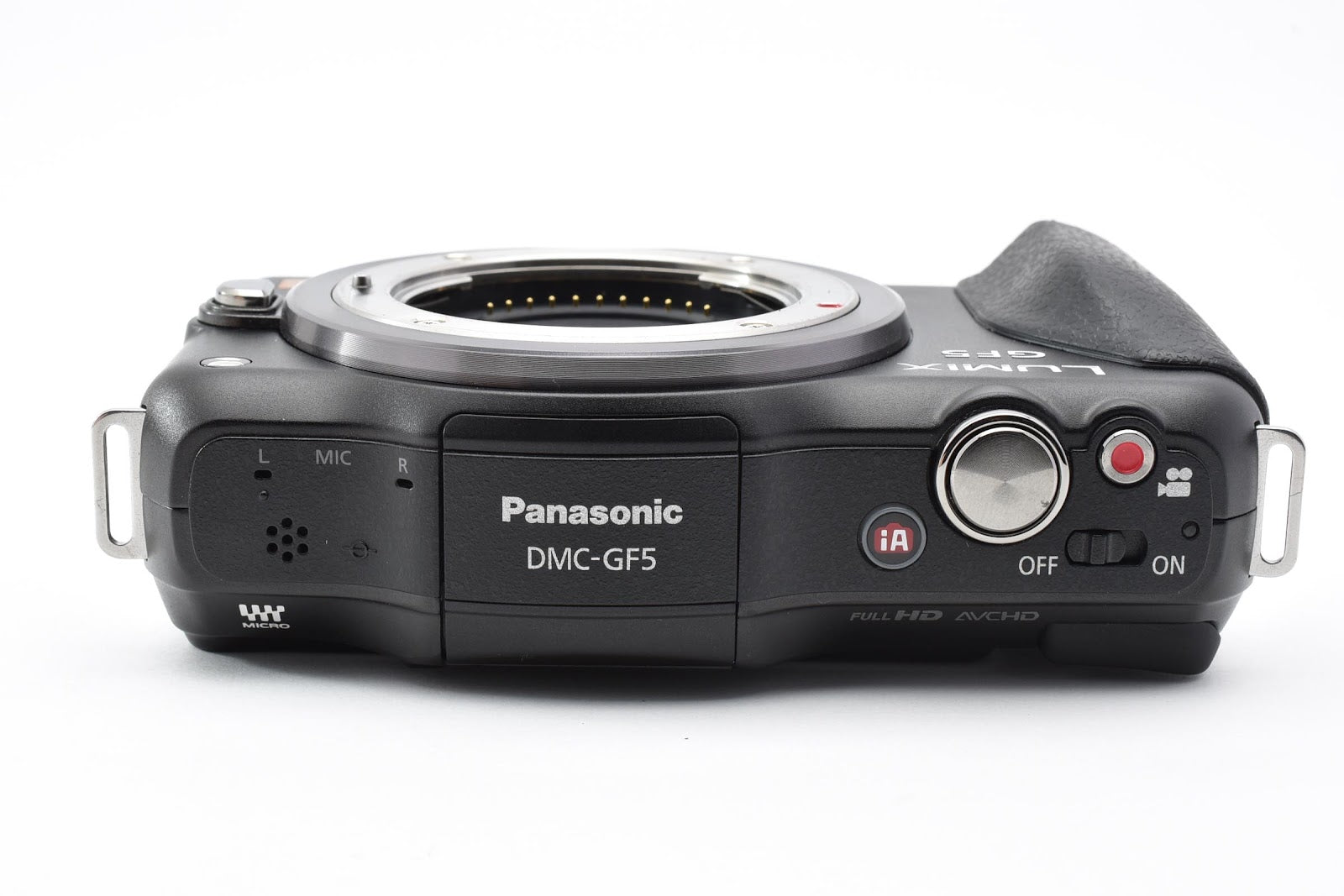 ★良品★ パナソニック Panasonic DMC-GF5 ボディ エスプリブラック デジタルカメラ ★ #8911