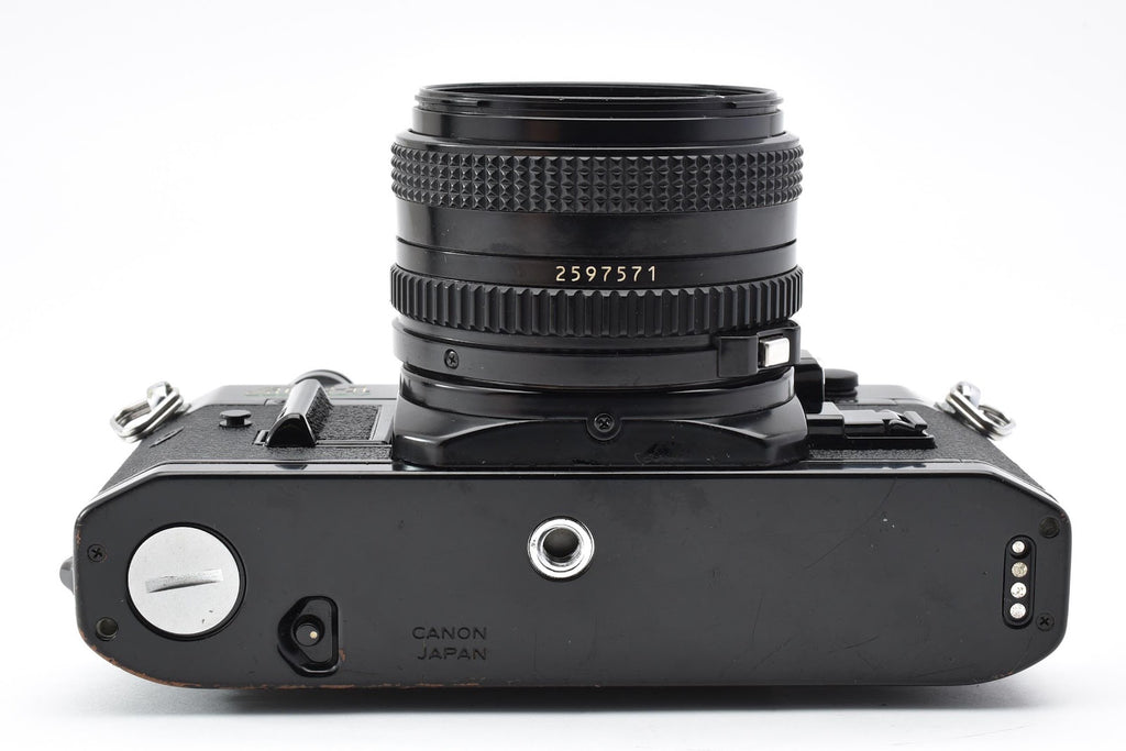 ★良品★ キヤノン CANON AE-1 PROGRAM ボディ NEW FD 50MM F1.8 シャッター鳴きなし ★ #8778