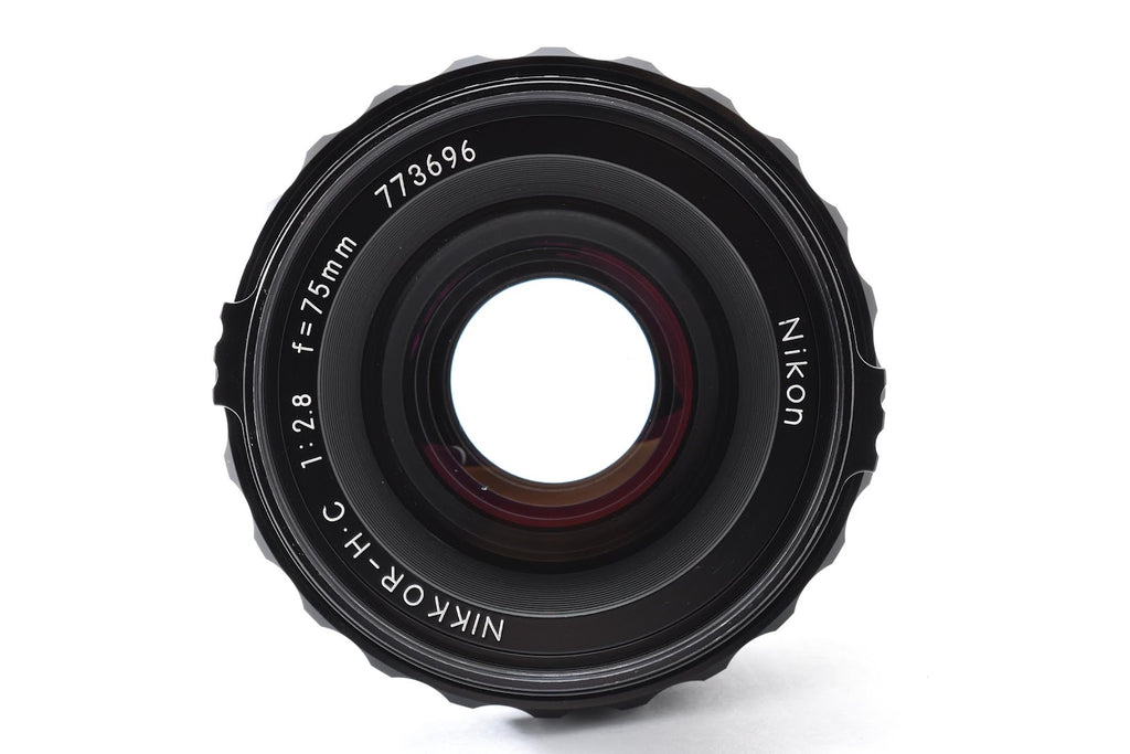 ★美品★ ゼンザブロニカ ZENZABRONICA NIKKOR-H C 75MM F2.8 アダプタ付き 中判レンズ 美品 ★ #8846