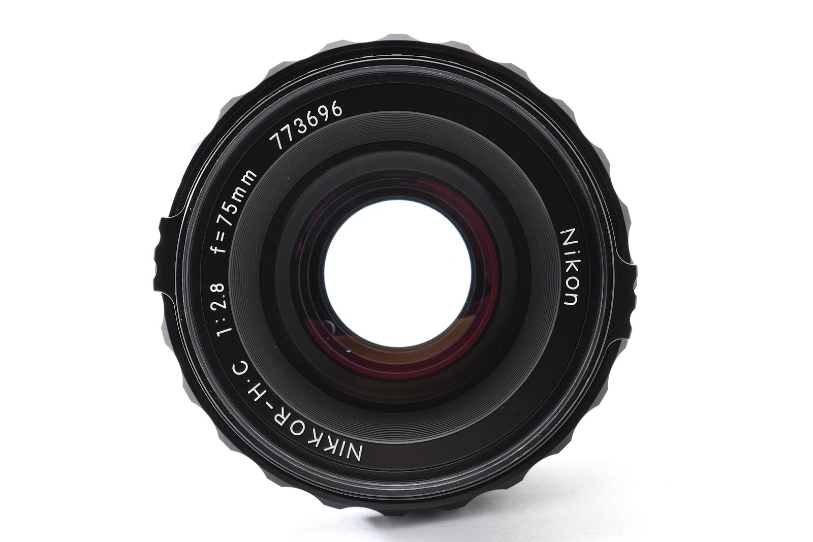 ★美品★ ゼンザブロニカ ZENZABRONICA NIKKOR-H C 75MM F2.8 アダプタ付き 中判レンズ 美品 ★ #8846