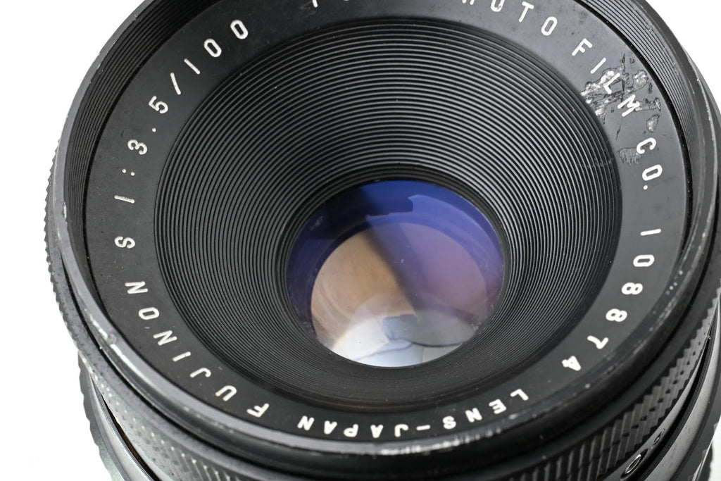 ★ 富士フイルム FUJIFILM FUJINON 100MM F3.5 SI フィルムカメラ用レンズ ★ #9010
