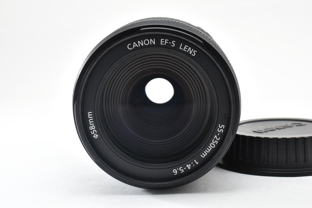 ★美品★ キヤノン CANON EF-S 55-250MM F4-5.6 IS デジタルカメラ用レンズ ★ #9160