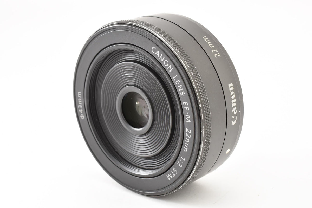 ★ キャノン CANON EF-M 22MM F2 STM レンズ 傷あり ★ #9419