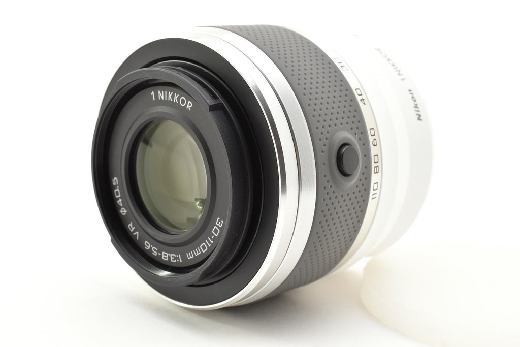 ★良品★ ニコン Nikon 1 NIKKOR VR 30-110MM F3.8-5.6 ホワイト レンズ ★ #9078