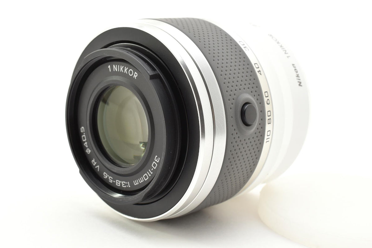 ★良品★ ニコン Nikon 1 NIKKOR VR 30-110MM F3.8-5.6 ホワイト レンズ ★ #9078