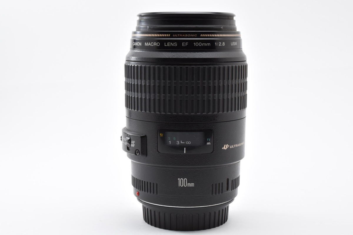 ★ キヤノン CANON EF 100MM F2.8 MACRO USM 望遠 マクロレンズ ★ #9298