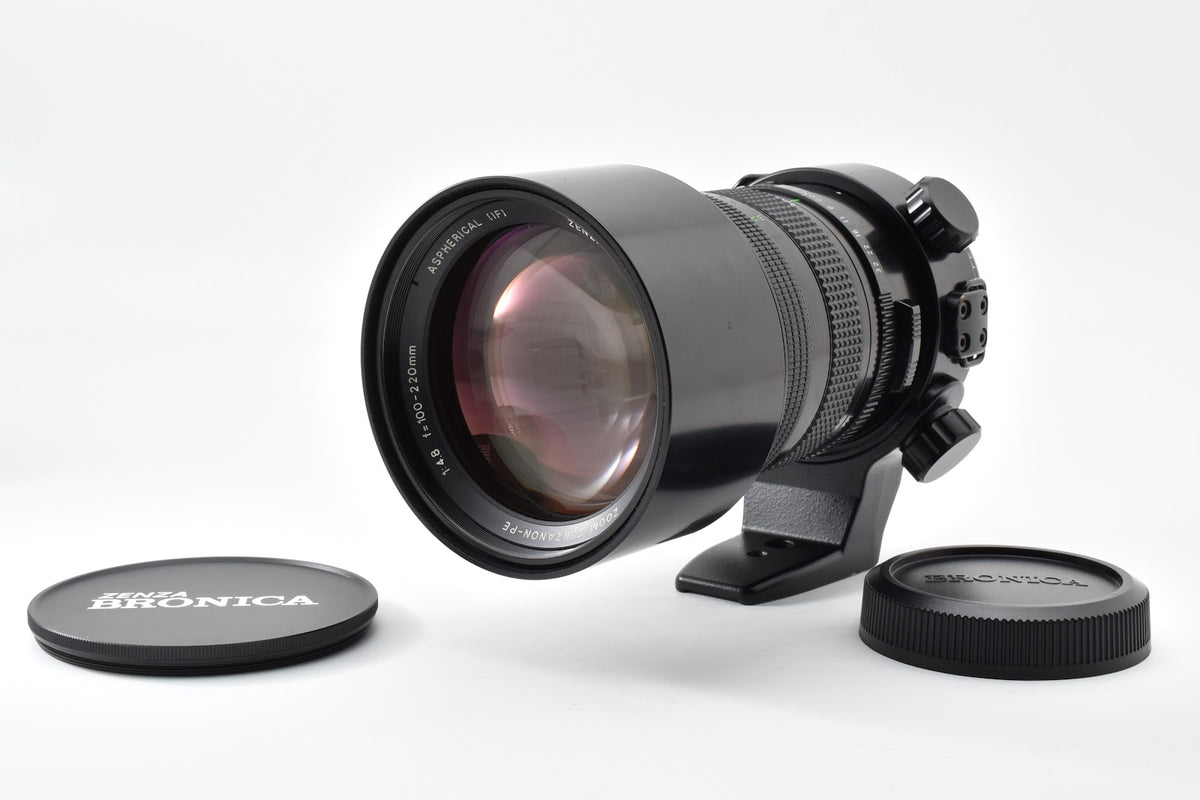 ★希少★ ゼンザブロニカ ZENZABRONICA PE 100-220MM F4 A(ETR) フィルムカメラ用レンズ ★ #9181